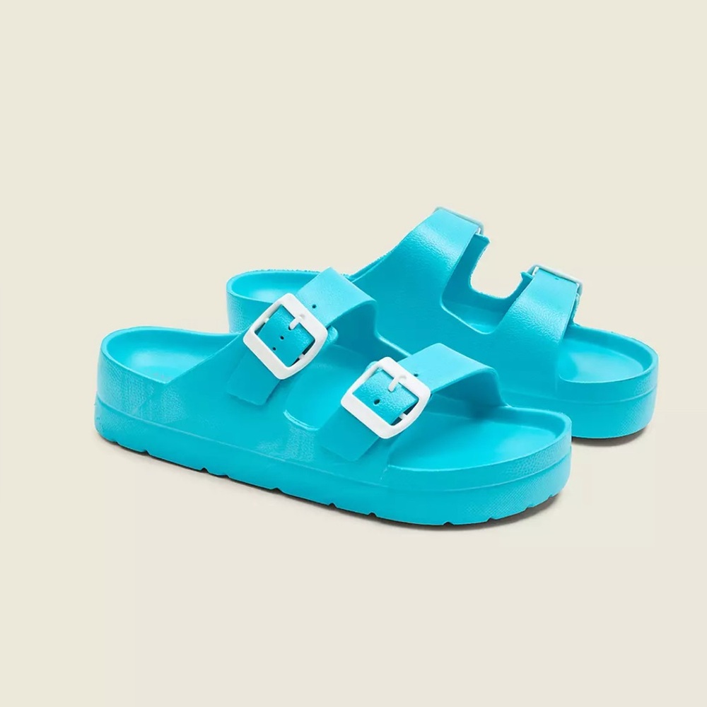 Lane Bryant Everyday Double-Band Slide in Aquarius 10W NWT